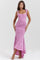 Naomi-Ruched Corset Dress