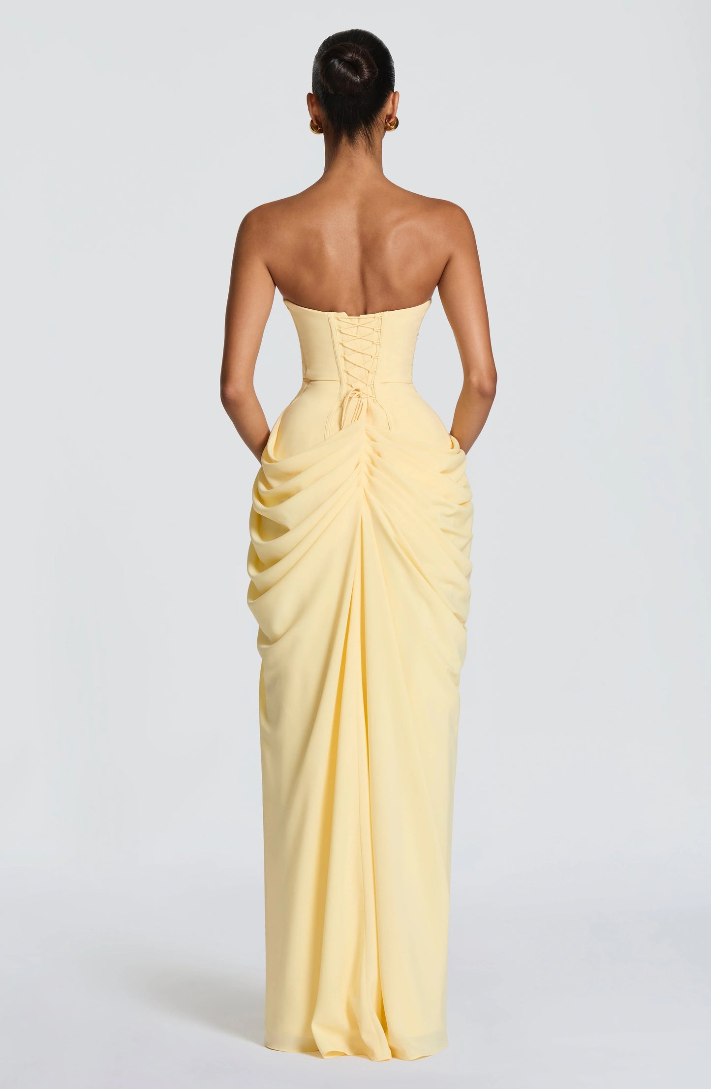 Nelly-Strapless gown