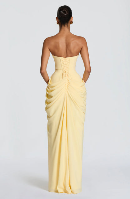 Nelly-Strapless gown