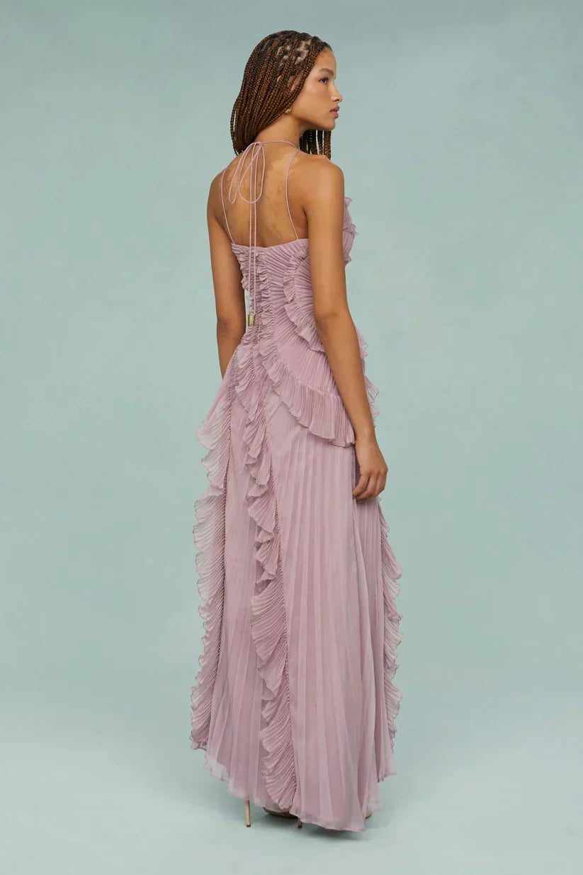 Diane-Ruffled Dress