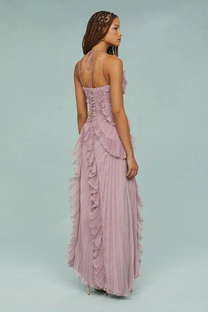 Diane-Ruffled Dress