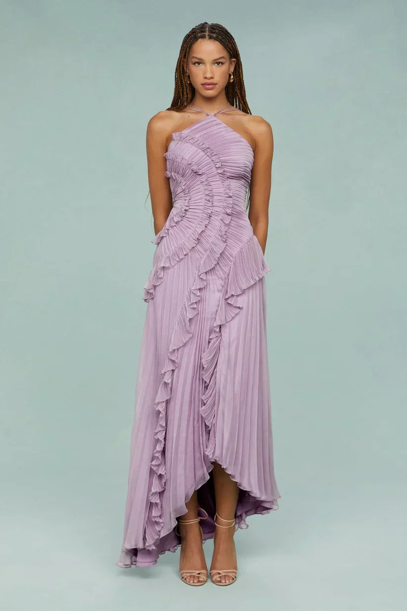 Diane-Ruffled Dress