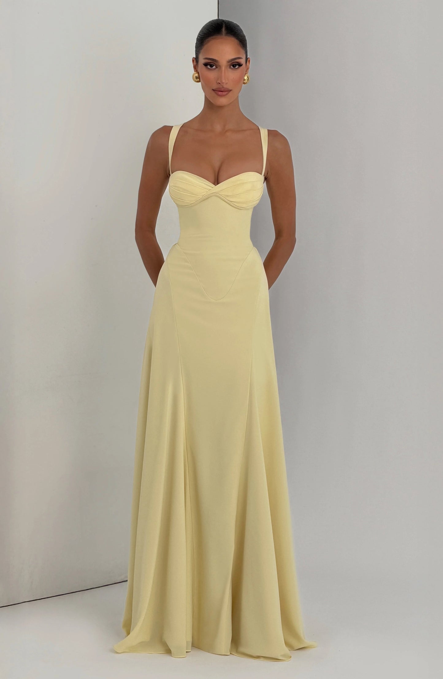 Queen-Lemon Grace Maxi Dress