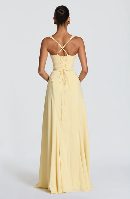 Queen-Lemon Grace Maxi Dress