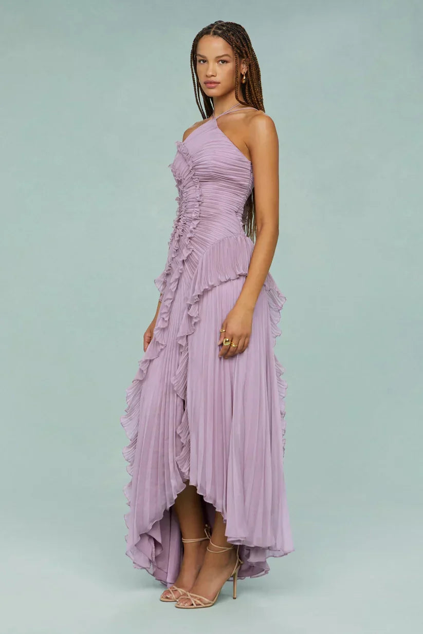 Diane-Ruffled Dress
