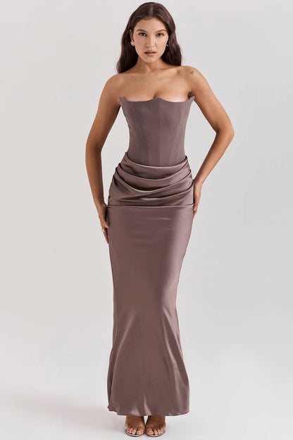 Laetitia-Strapless Satin